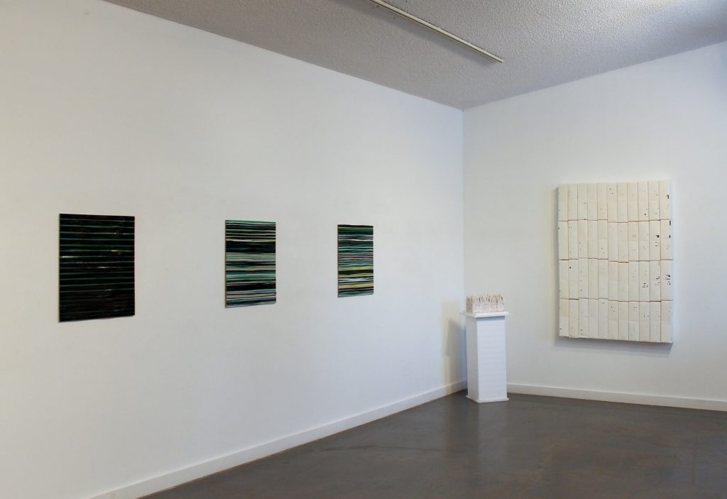 Exhibition view, Durham Art Gallery, 2013, Sophia Solaris 